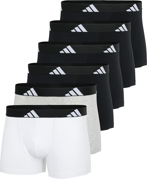 Produktbild adidas 6er Pack Active Flex Cotton Retro Short / Pant (M, 6er Pack)