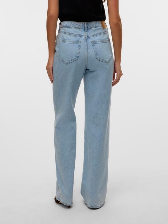 Produktbild Vero Moda VMMELISA Mid Rise Weiter Beinschnitt Jeans Weit geschnitten (W29/L30)