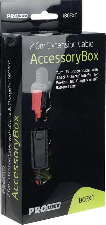 Actual product image ProUser Extension cable for IBC battery chargers