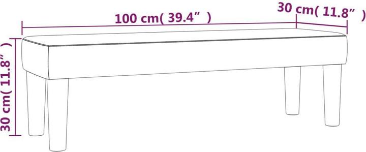 Produktbild VidaXL Oaklee (100 cm)