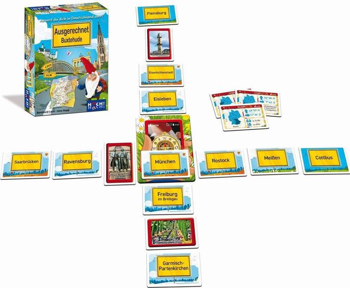 Immagine prodotto 882066 - Ausgerechnet Buxtehude - Gioco di carte, 2-6 giocatori, da 10 anni (edizione DE) (Tedesco)
