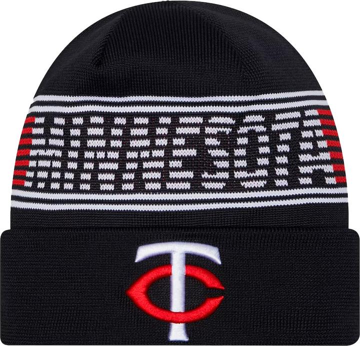 Actual product image Minnesota Twins New Era Knitted Sport Beanie