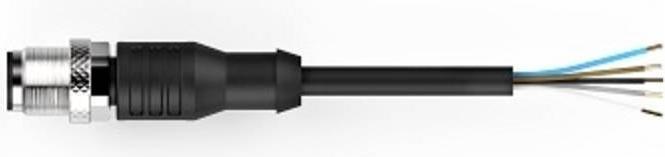 Bernstein SFW-M12C4/AW-2PU Aansluitkabel 1 st.