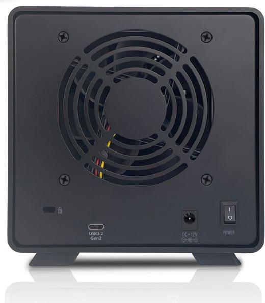 Actual product image Fantec MB-X4U31 4x 3.5 Enclosure (3.5")