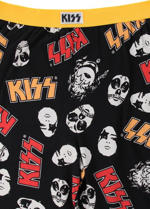 Actual product image Recovered KISS Faces Black Loungepant L (L)