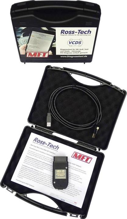 Image du produit Ross-Tech HEXUSB Interface VCDS outil de diagnostic pour VW Audi Seat et Skoda dans une valise