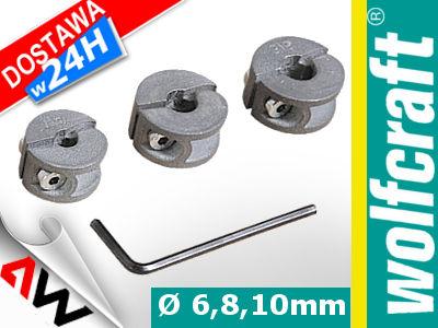 Immagine prodotto wolfcraft wolfcraft 1 Univ.-Tiefenstopp-Set 3-tlg. ø6,8,10mm (6, 8, 10 mm)