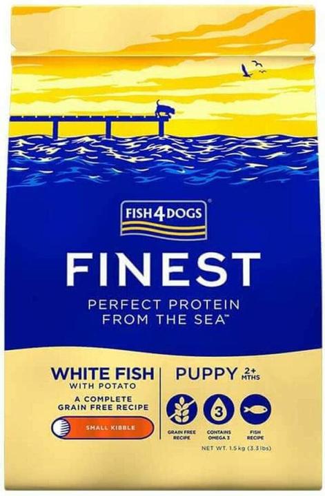 Produktbild Fish4Dogs Finest White Fish Puppy małe rasy 1 5kg (Junior, 1 Stk., 1500 g)