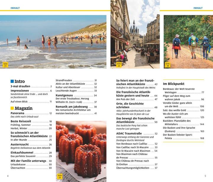 Immagine prodotto Adac Reiseführer plus Französische Atlantikküste (Tedesco, Le piume di Giona, 2024)