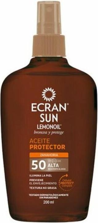 Immagine prodotto Ecran Sun Lemonoil Olio Spray SPF 50 (200 ml) (Olio abbronzatura, SPF 50, 200 ml)
