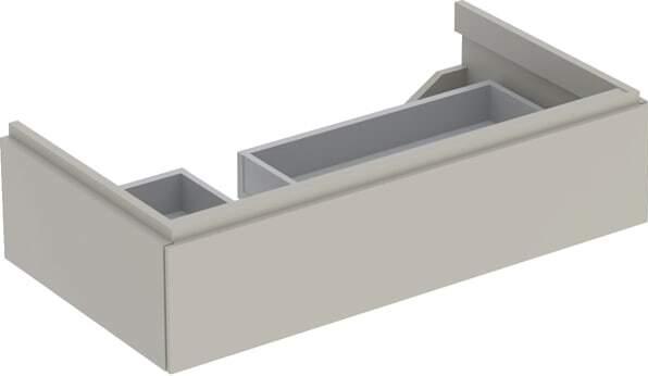 Geberit Xeno 2 vanity unit with siphon cutout left 500.513 880x220x462mm,1 drawer (88 x 46 x 22 cm)