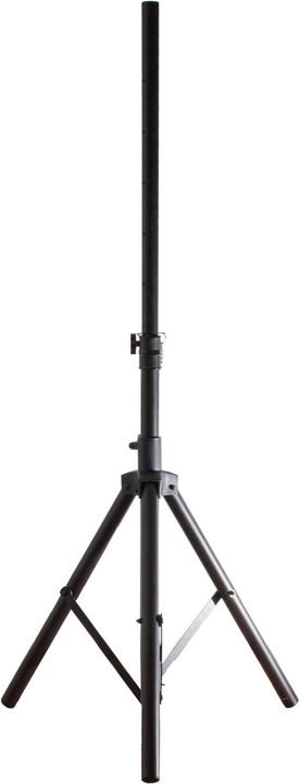 Shiverpeaks ®-BASIC-S--SAT tripod, for SAT mirror, camping, height up to approx. 150 cm, steel, black