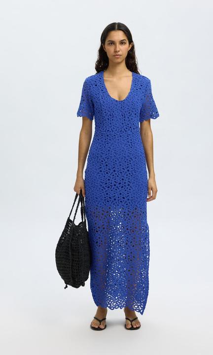 Actual product image Selected Femme Häkel-Look Maxikleid (34)