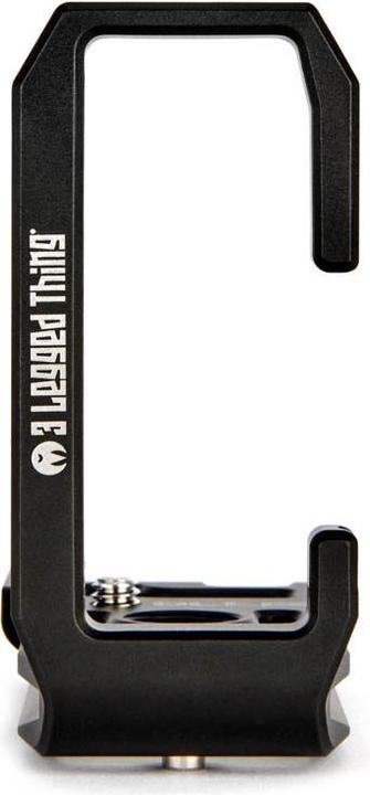 Actual product image 3 Legged Thing OLLIEQD B 90mm Arca L Bracket Dark/Matte Blk for OM System OM 1 / OM 1 Mk II