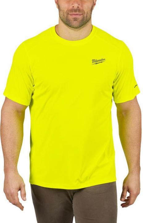 Produktbild GCS Kurzärmeliges Arbeits-T-Shirt Hell - Gelb Wwsyl-S (S)
