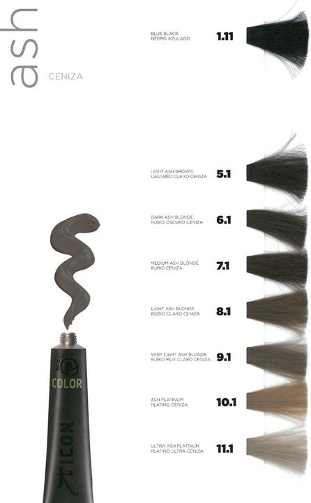 Produktbild Icon ECOTECH COLOR natural color #7.1 medium ash blonde 60ml (7.1 Medium Ash Blonde)