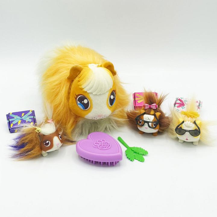 Produktbild Little Mama Surprise mit Stall und 3 Überraschungsbabys (22.30 cm)