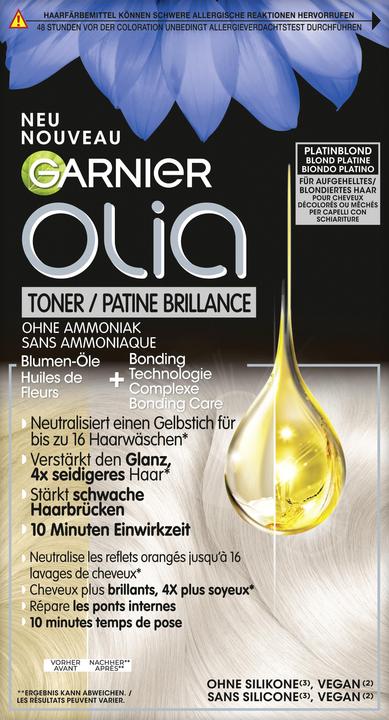 Actual product image Garnier Olia (Platinum blonde)