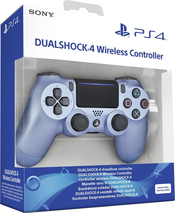 Actual product image Sony PS4 Dualshock 4 Wireless Controller - Titanium Blue (PS4)