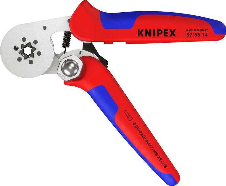 Produktbild Knipex Selbsteinstellende Crimpzange für Aderendhülsen (180 mm)