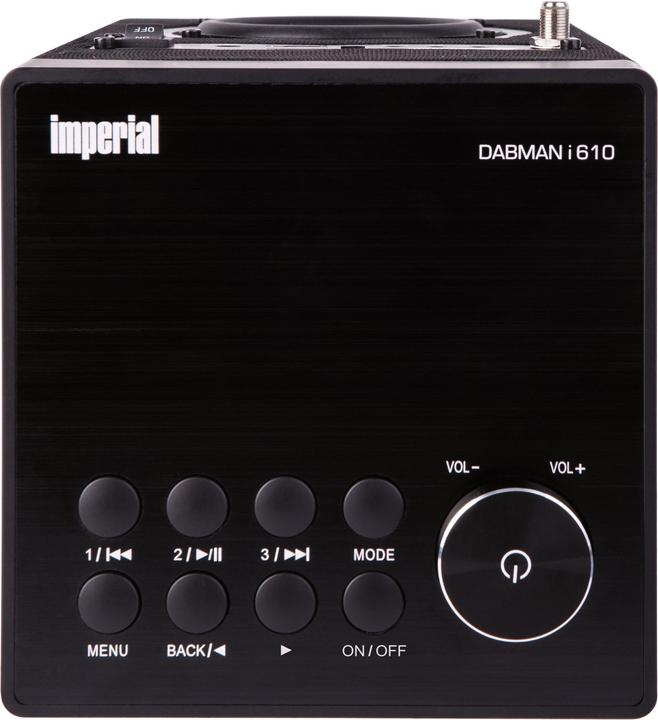 Image du produit Imperial Dabman i610 (Webradio, DAB+ DAB, VHF, FM, Bluetooth, WiFi)