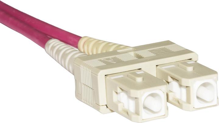 Immagine prodotto CAVO FIBRA OTTICA 1 MT LC/SC MULTIMODALE DUPLEX 50/125 OM4 (U/FTP, 1 m)