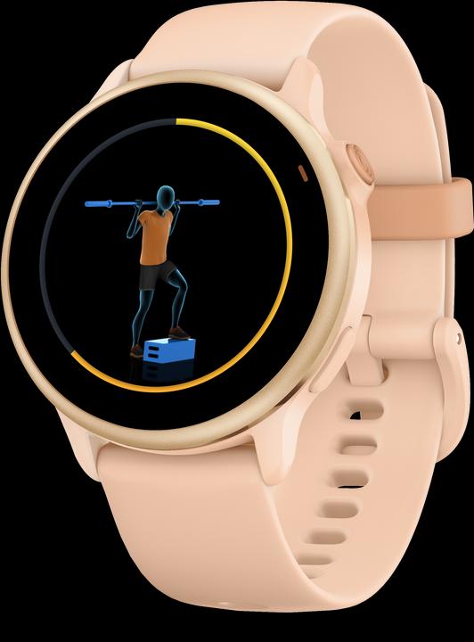 Produktbild Garmin vivoactive 6, GPS, Pink Dawn/ P. Dawn Metallic, WW (42.20 mm)