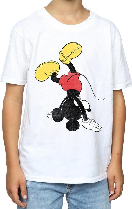Actual product image Disney Boys Mickey Mouse Upside Down T-Shirt (116)
