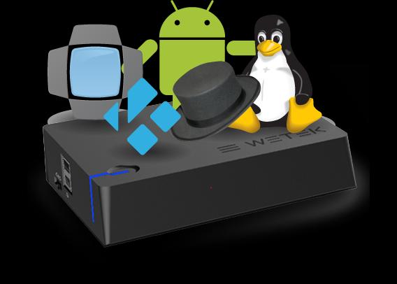 Actual product image WeTek Core, Android & Kodi, 4K (Web TV, IPTV (ready))