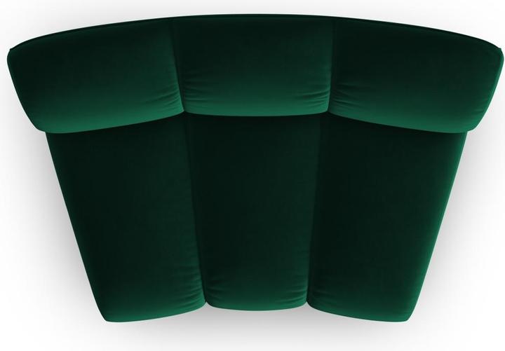 Actual product image Micadoni Velvet Modul Armless, "Lupine", 1 Seat, 154x95x70Made in Europe (2 person sofa, 3-seater, 4-seater)