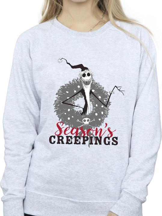 Produktbild Disney The Nightmare Before Christmas Seasons Creepings Wreath Sweatshirt (XL)