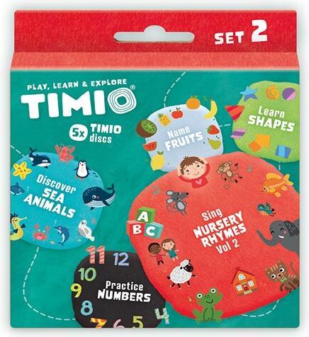 Produktbild Timio Audio Disc Set 2 (Englisch, Spanisch, Chinesisch, Niederländisch, Französisch, Italienisch, Portugiesisch, Deutsch)