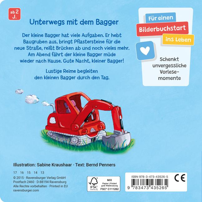 Actual product image Ravensburger What are you doing, little digger? (German)