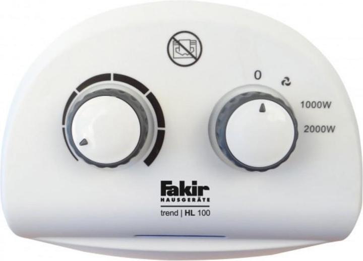 Produktbild Fakir trend HL 100 Indoor, Elektrischer Raumheizlüfter (2000 W)