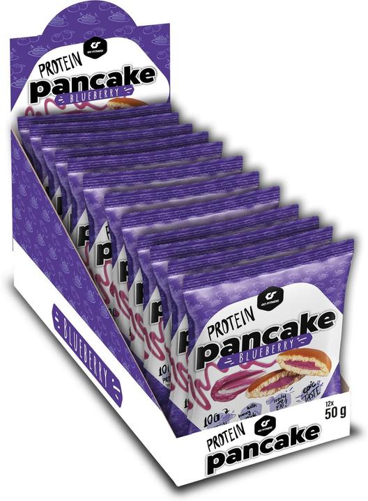 Produktbild Go Fitness Protein Pancakes (Blaubeeren, 1 Stk., 600 g)