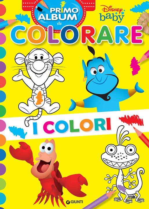 Actual product image Disney Baby - Primo album da colorare - I colori (Italian, Walt Disney)