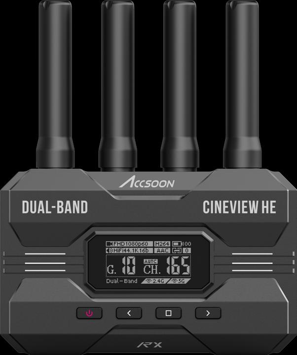 Image du produit Accsoon CineView HE (RX uniquement) (100 m, Entrée HDMI avant)