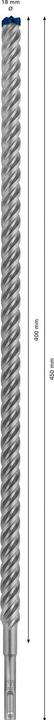 Immagine prodotto Bosch Professional Zubehör Trapano a percussione Expert SDS plus-7X, 18 x 400 x 450 mm (18 millimetri)
