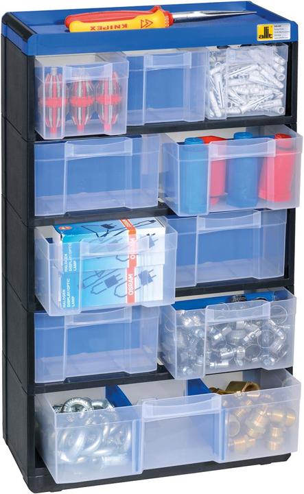 Image du produit eurokraft pro Bloc-tiroirs pour petites pièces VARIOPLUS PRO, h x l x p 525 x 300 x 135 mm, 10 (13.50 cm, 52.50 cm)