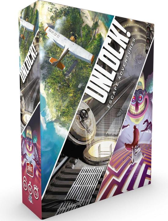 Produktbild Enigma Asmodee Unlock! Escape Adventures (Englisch)