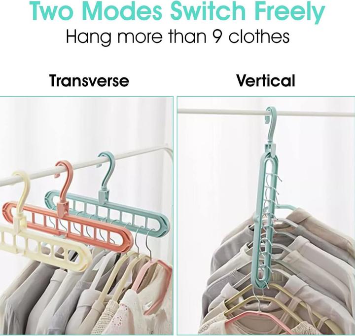 Actual product image König Design Magical space-saving trouser hanger Coat hanger Trouser hanger Multiple trouser hangers (1 x)