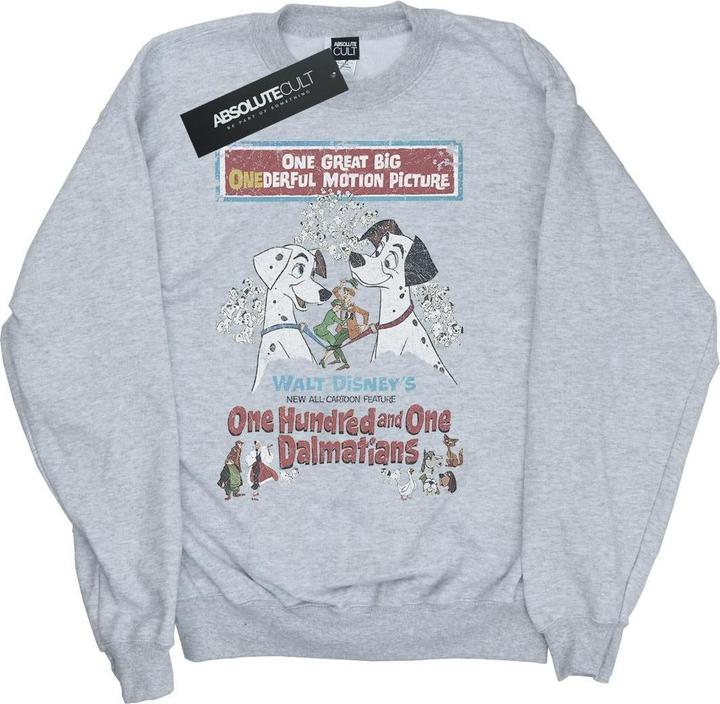 Disney 101 Dalmatians Retro Poster Sweatshirt Mädchen