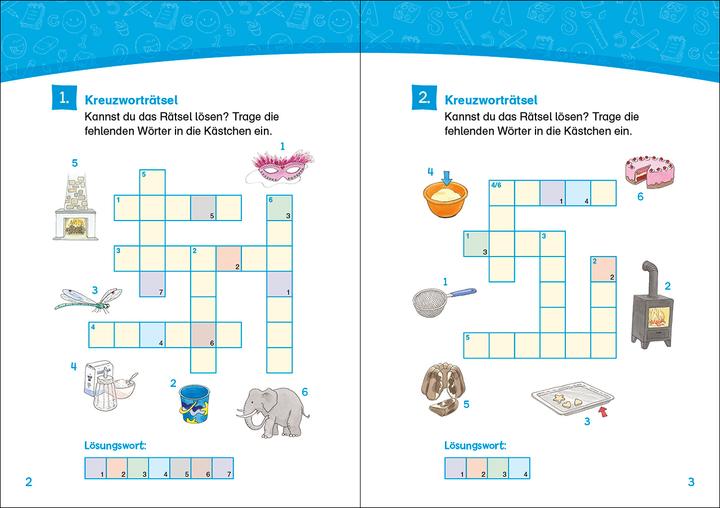 Produktbild Leselöwen Kreuzworträtsel für Leseprofis - 2. Klasse (Sonnengelb) (Deutsch, Katrin Merle, Loewe Lernen und Rätseln, 2022)