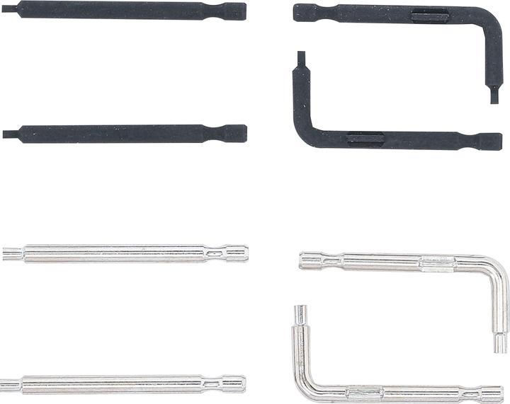 Actual product image BGS Spare Steel Tips for Circlip Pliers 4 Pairs for 8831-1