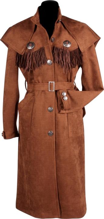 Actual product image Thetru Ladies Coat Western, brown (M)