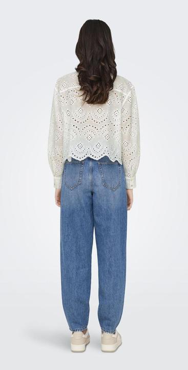 Image du produit Only Coupe décontractée Col chemise Manches avec bouton Épaule basse Chemise (S)