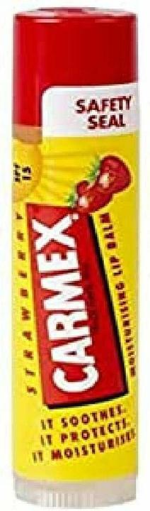 Produktbild Carmex Erdbeere Feuchtigkeitsspendender Lippenbalsam Spf15 (Balsam)
