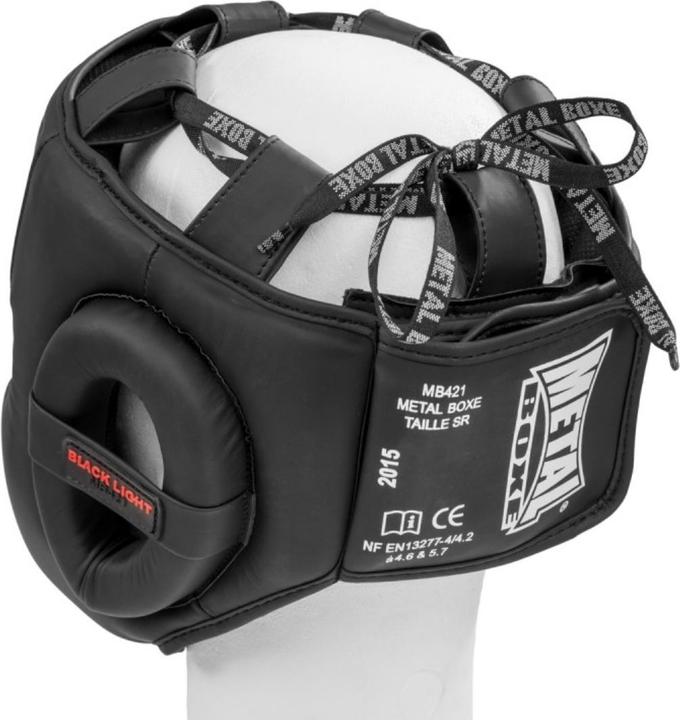 Produktbild MetalBoxe Boxhelm Semi Integral Black Light (One Size)