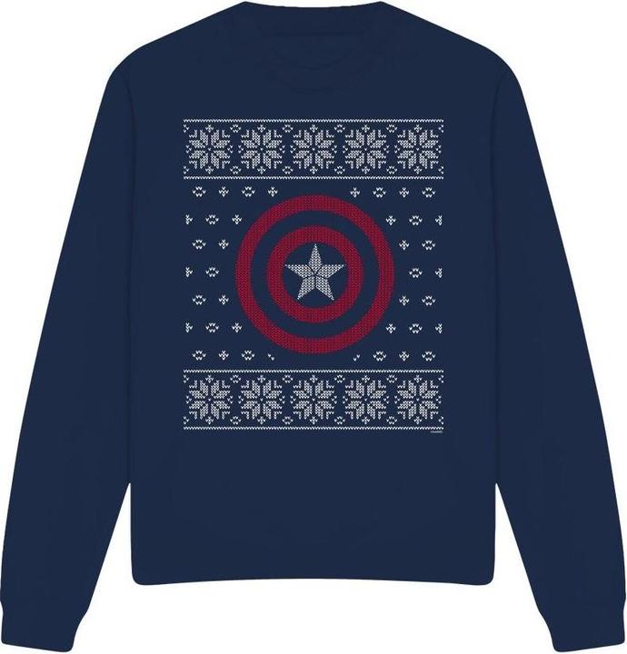 Immagine prodotto Captain America Felpa Scudo Adulto Unisex (XL)