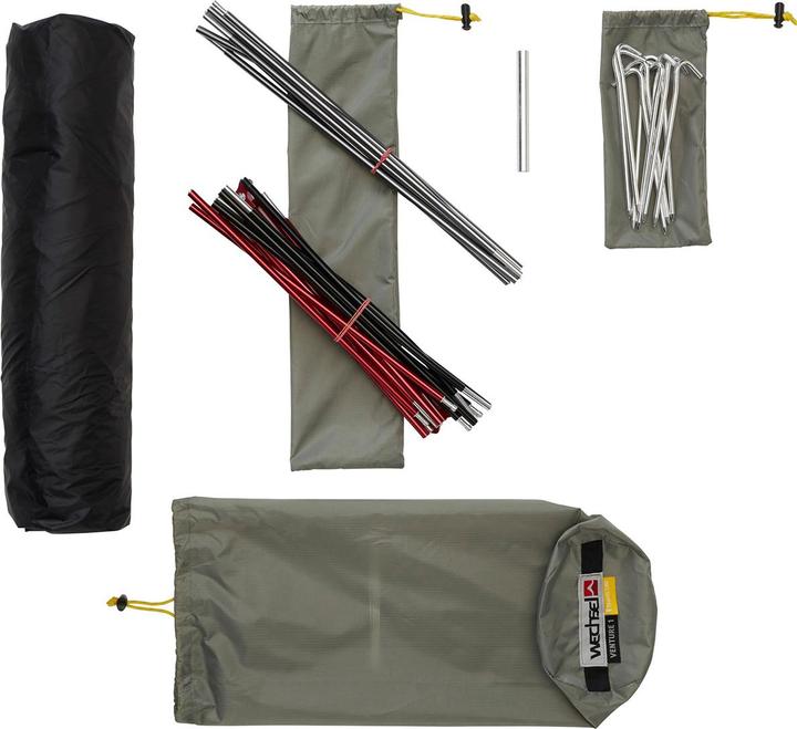 Image du produit Wechsel Tente Venture 1 Travel Line (Tente igloo, 1.95 kg, 1 personne)